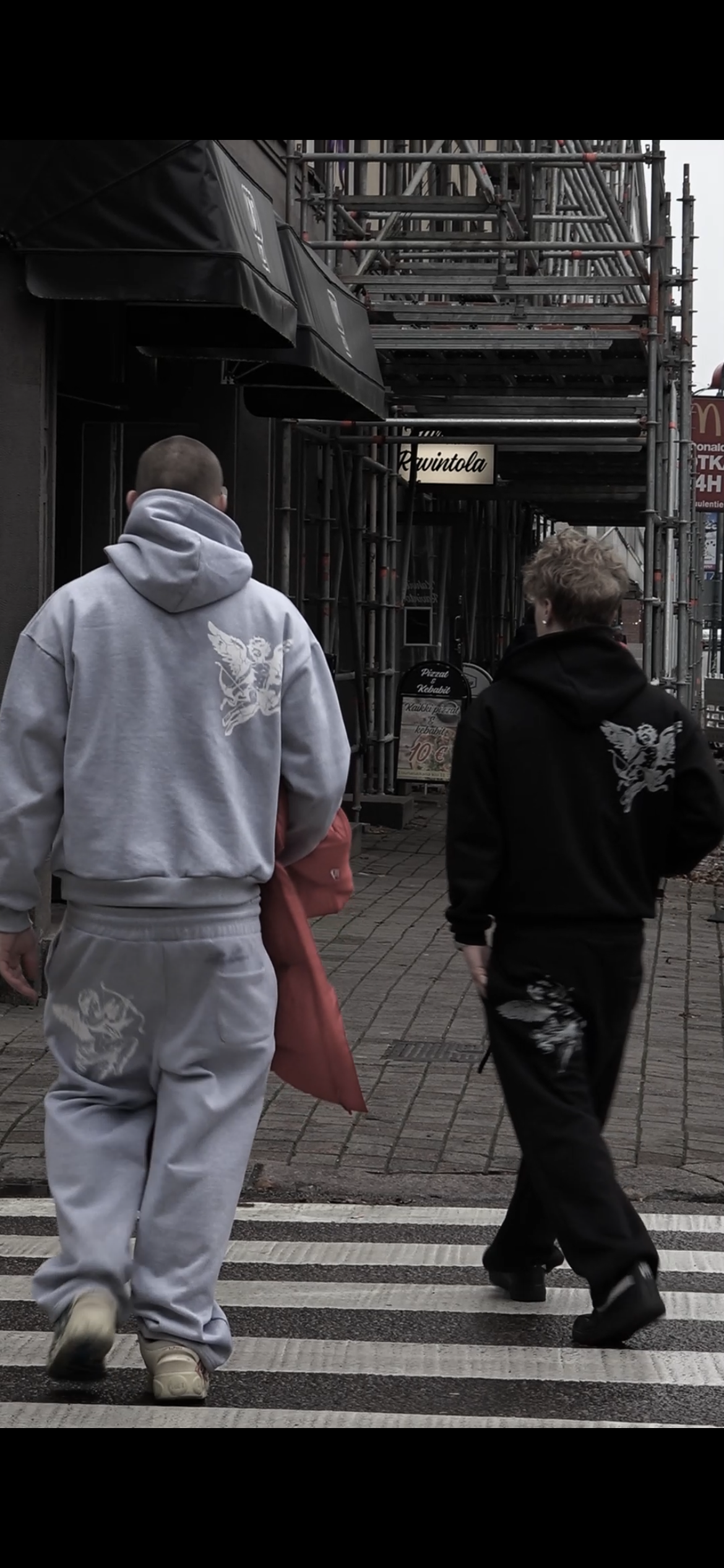 Harmaa Angel tracksuit