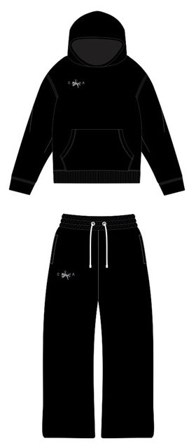 Angel Tracksuit Musta