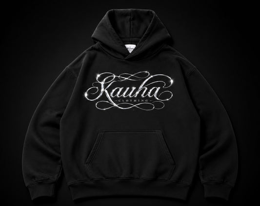 KAUHA Signature Hoodie – Musta