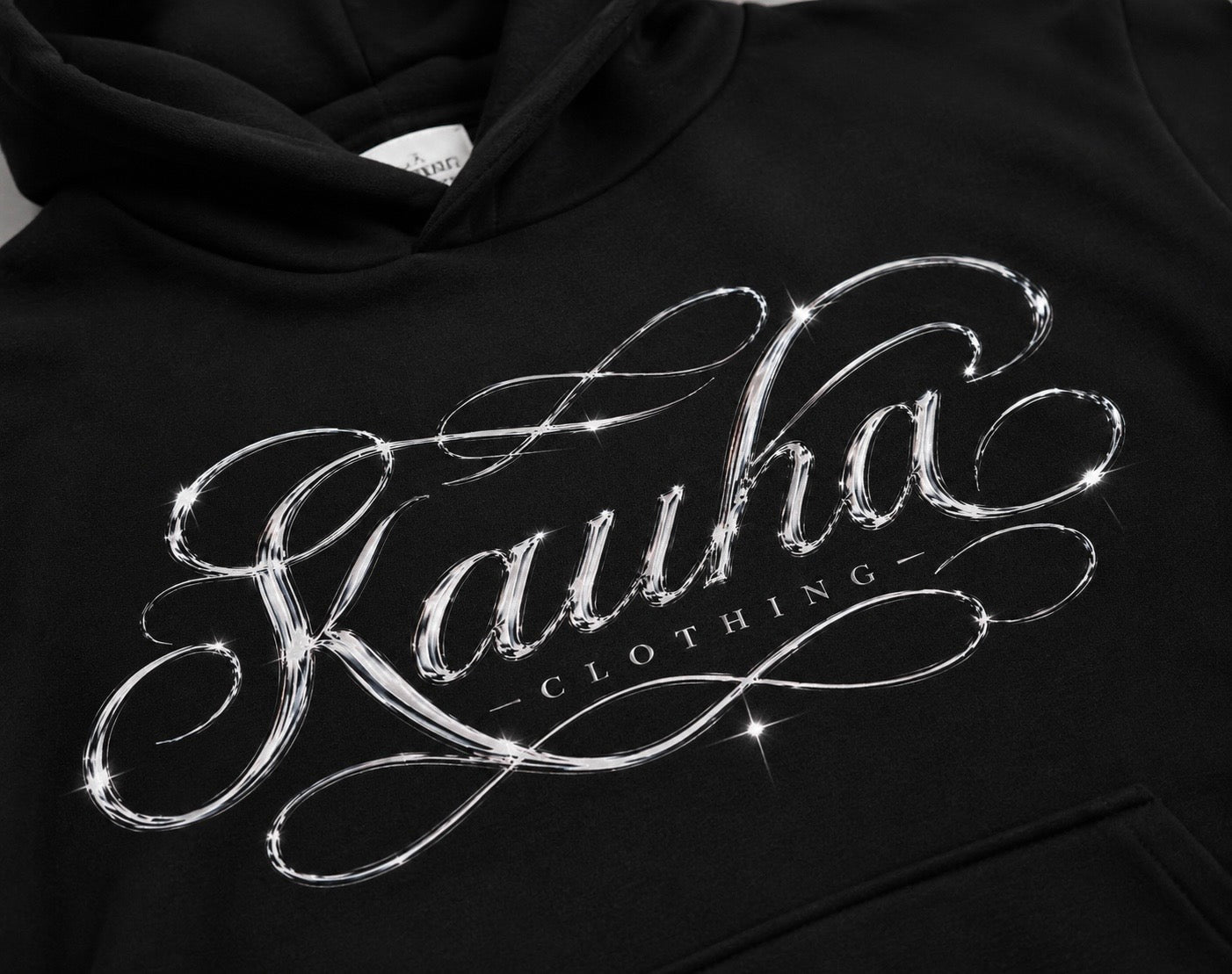 KAUHA Signature Hoodie – Musta