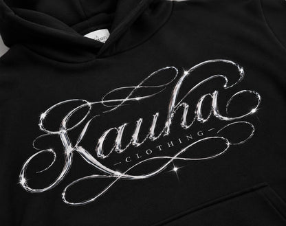 KAUHA Signature Hoodie – Musta