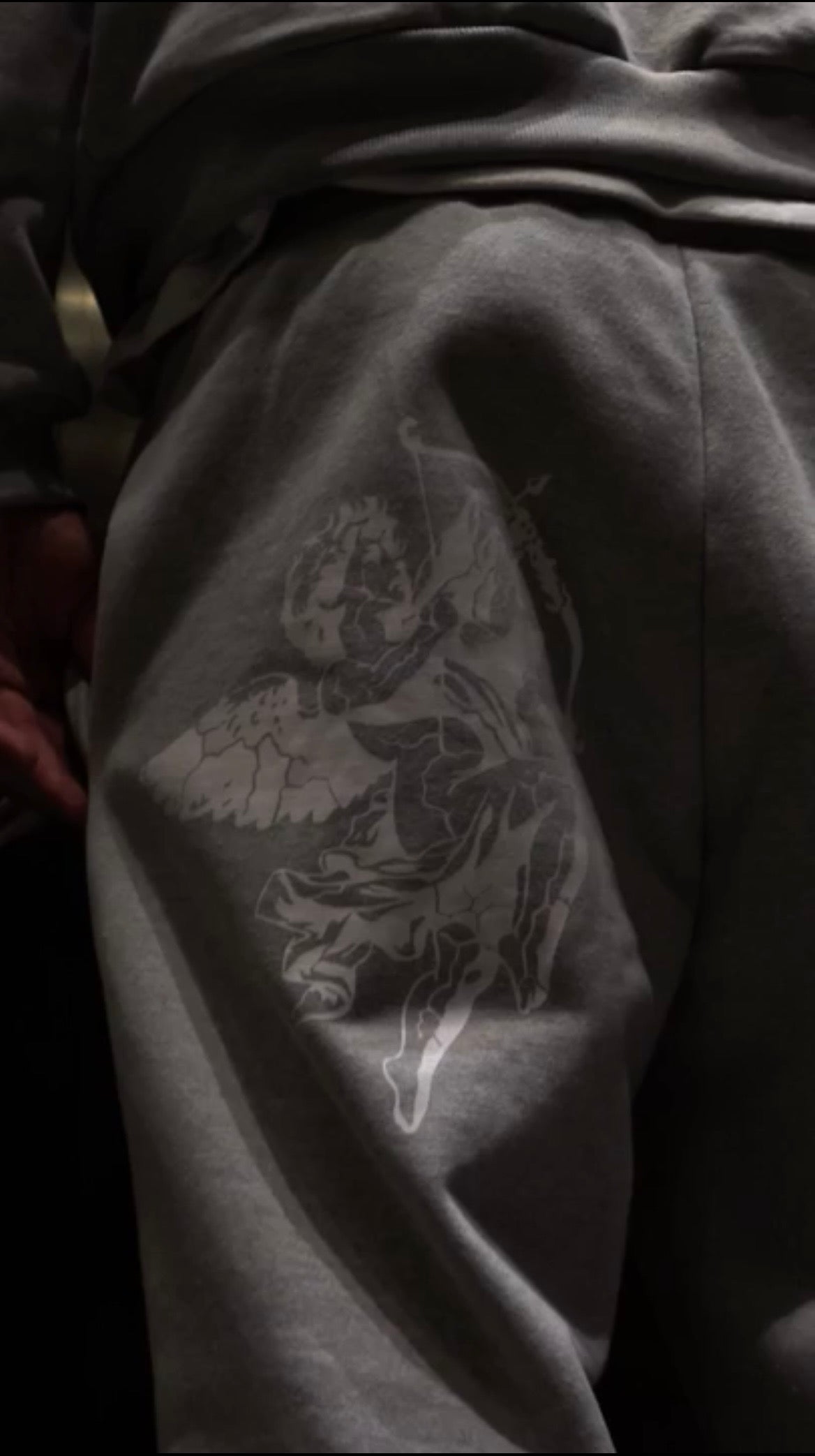 Harmaa Angel tracksuit