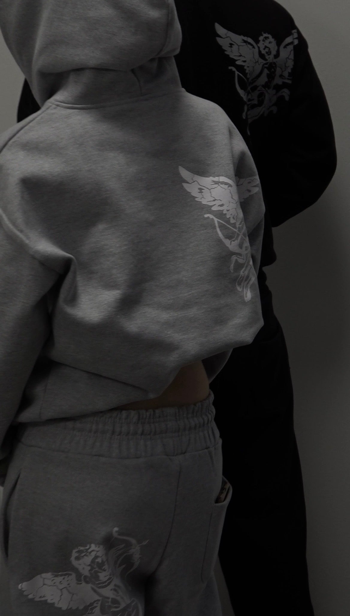 Harmaa Angel tracksuit