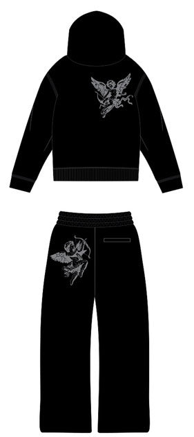 Angel Tracksuit Musta