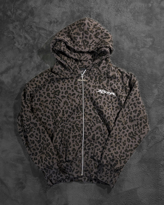 KAUHA Leopard Tracksuit – Black