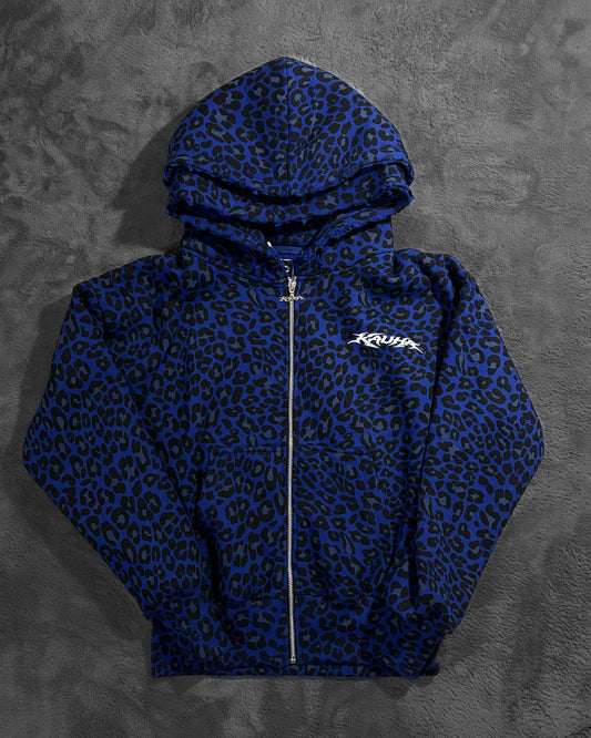 KAUHA Leopard Tracksuit – Blue